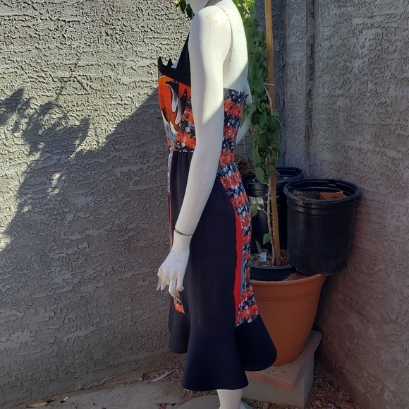 Peter PilottoVictoria Halter Flounce Dress - Picture 7 of 12